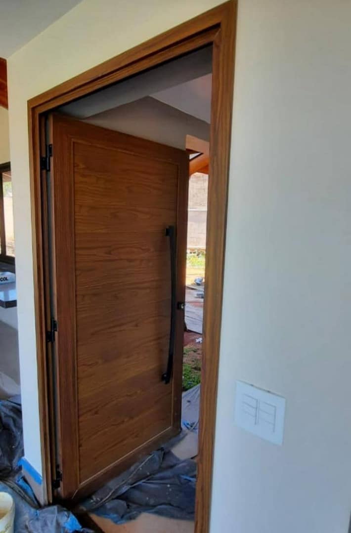 Projeto com esquadrias de alumínio personalizadas em Piracicaba - Esquadri Gold's.