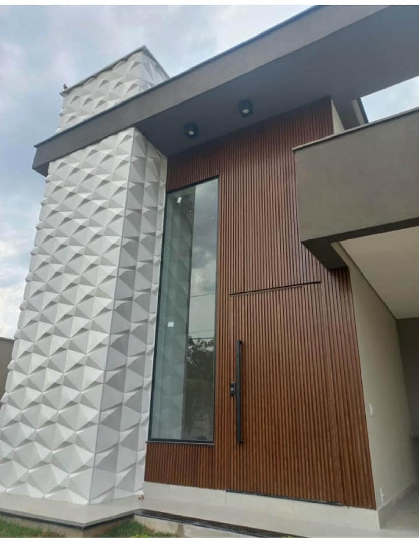 Projeto com esquadrias de alumínio personalizadas em Piracicaba - Esquadri Gold's.